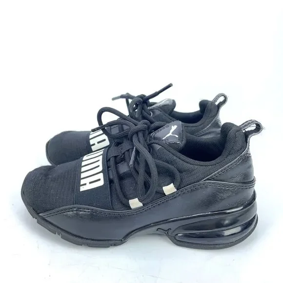 Puma Cell Regulate Black Running Sneakers Kids Size 12 C EU 29194284-01 Shoes